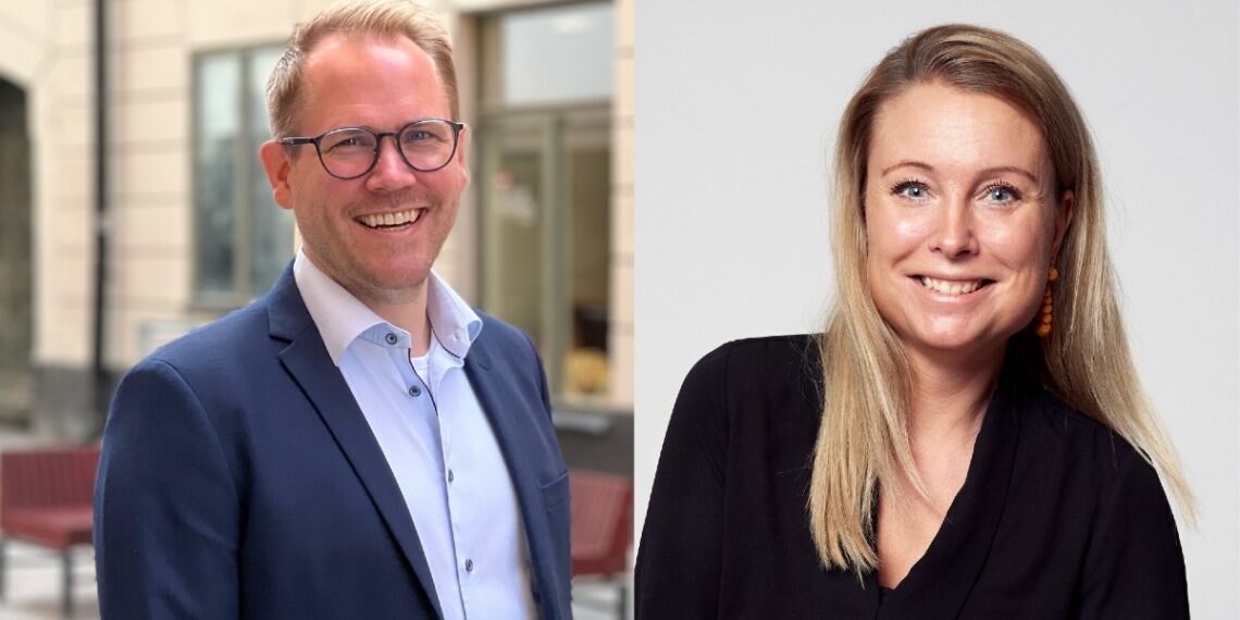 CEO-and-founder-Niclas-Lilja-and-Marketing-Director-Emelie-Linheden