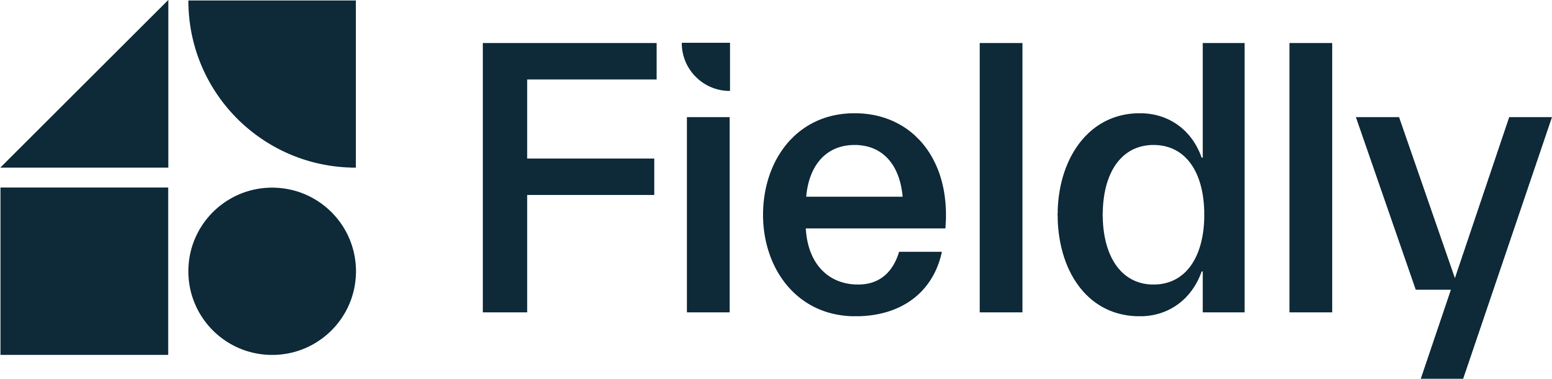 fieldly logo black